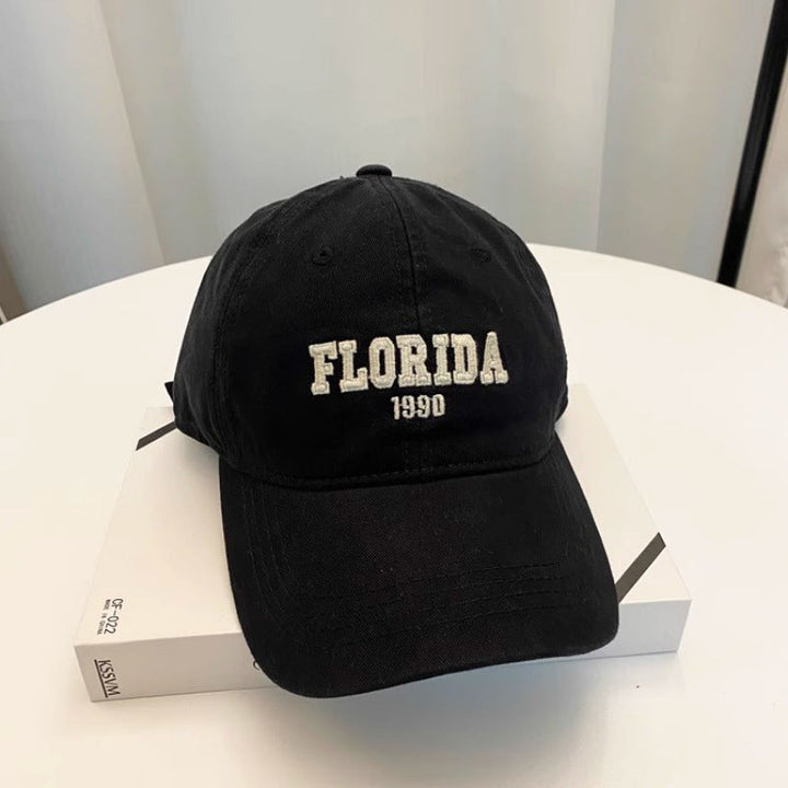 Men's Embroidered Cotton Adjustable Baseball Cap Kalsten
