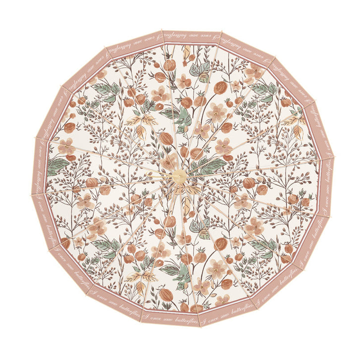 Women's elegant folding umbrella with floral design Kalsten