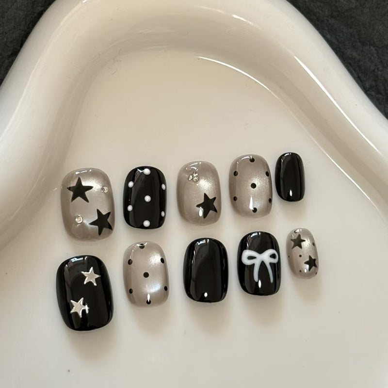 Glamorous Artificials Nails In Star Design Kalsten