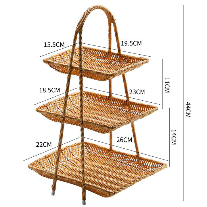 Women's decorative storage basket Kalsten