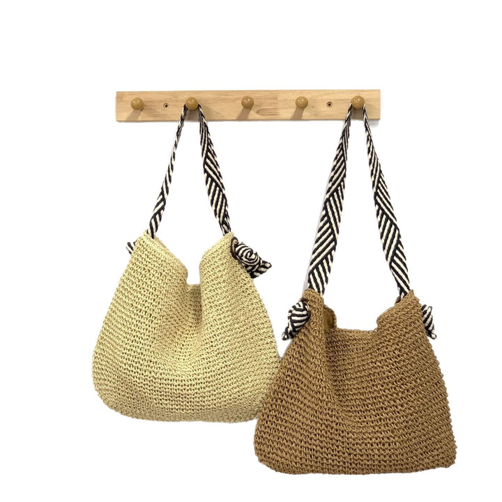 Handcrafted shoulder bag with unique weaving pattern Kalsten