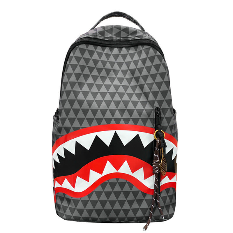 Backpack with Unique Shark Motif Kalsten