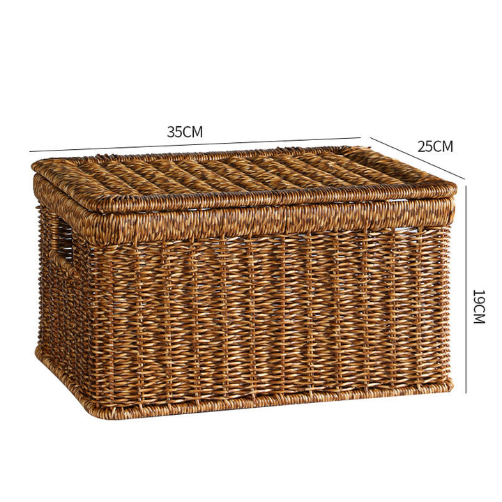 Natural Woven Storage Chest Kalsten