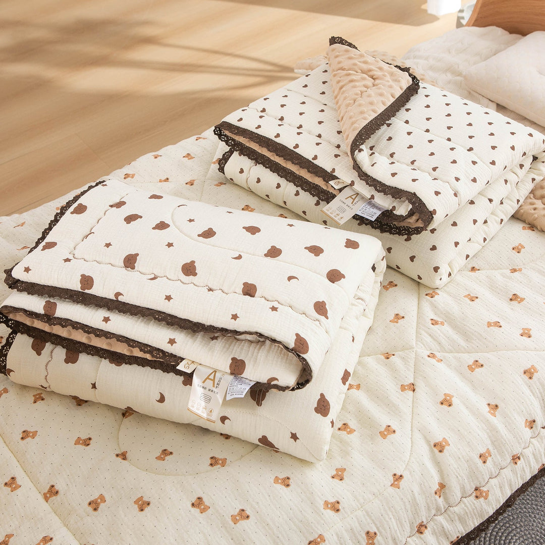 Women’s bedspread with high-quality floral design Kalsten