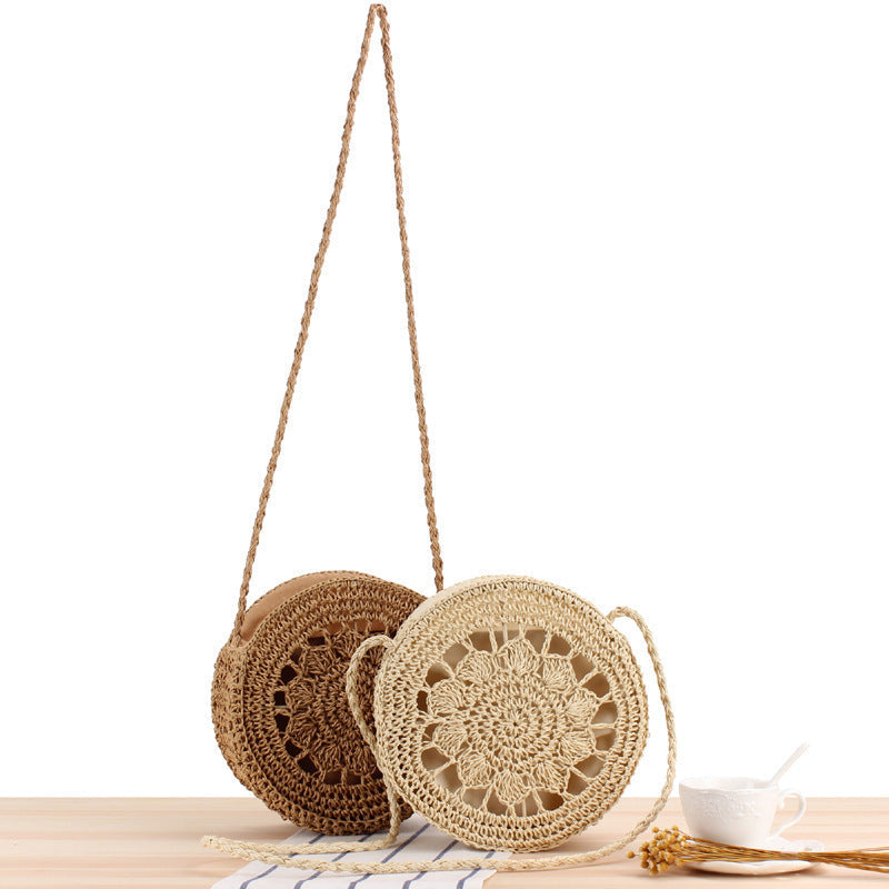 Round Macrame Shoulder Bag Kalsten