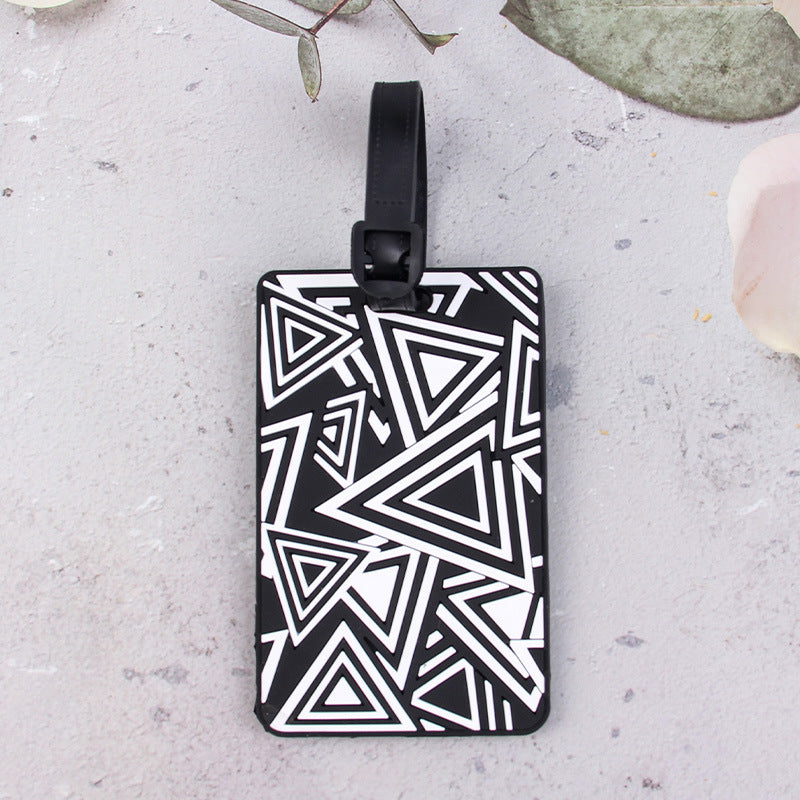 Geometric Pattern Luggage Tag Kalsten