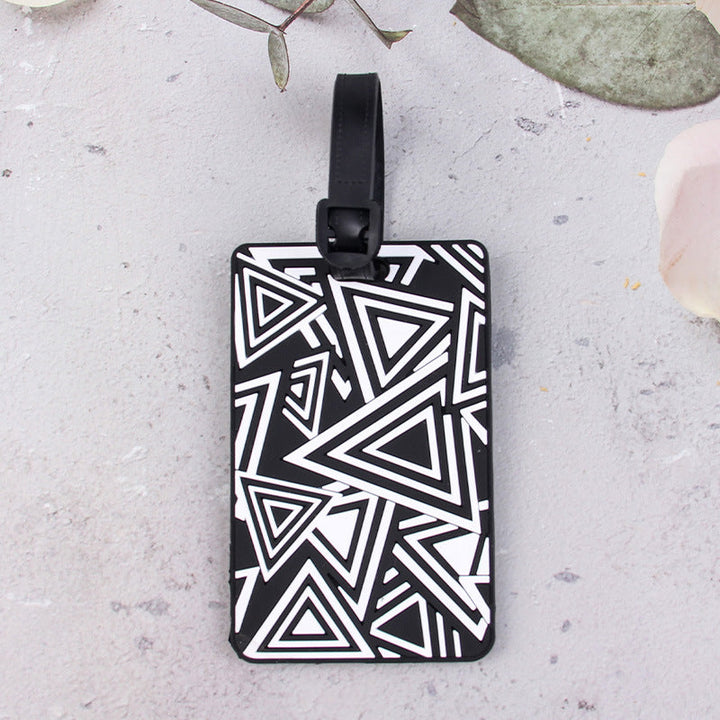 Geometric Pattern Luggage Tag Kalsten