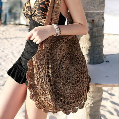 Handmade Crocheted Beach Bag Kalsten