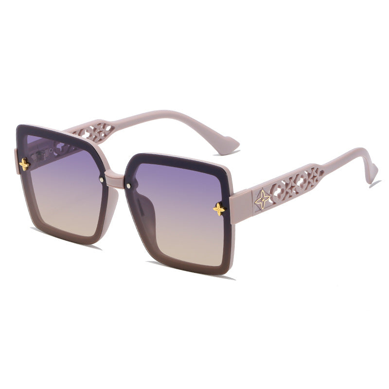 Women's designer sunglasses with intricate frame and UV protection Kalsten