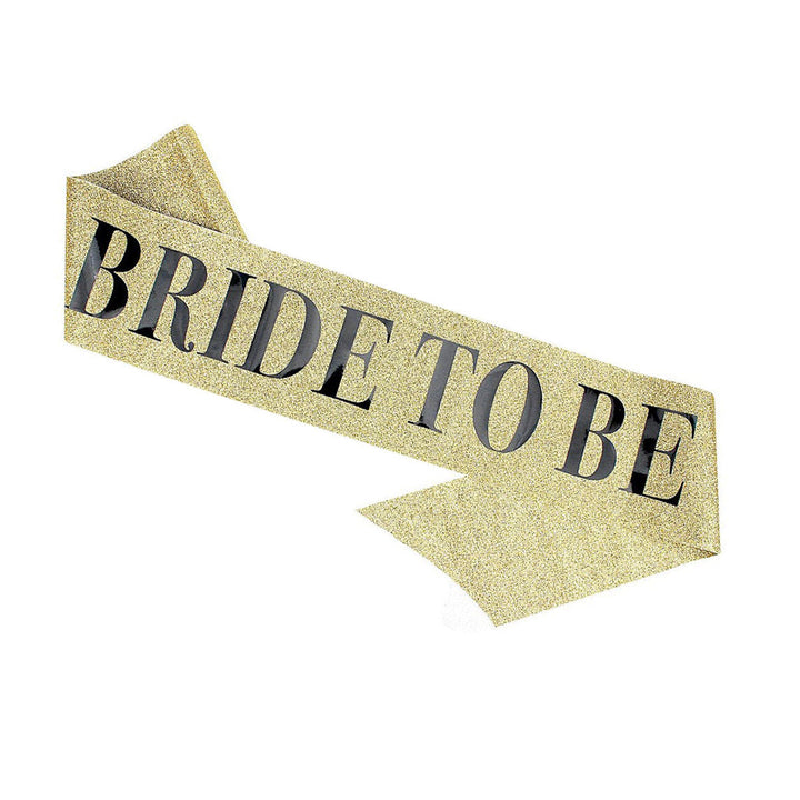 Ladies Glittering Bride Sash Kalsten
