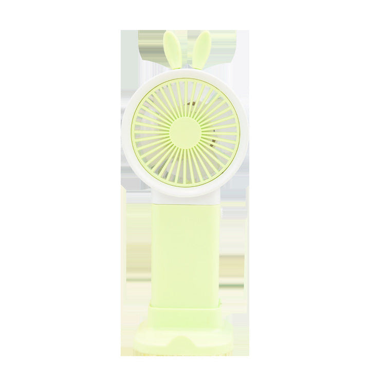 Unisex Cute Bunny-Themed Rechargeable Handheld Fan Kalsten