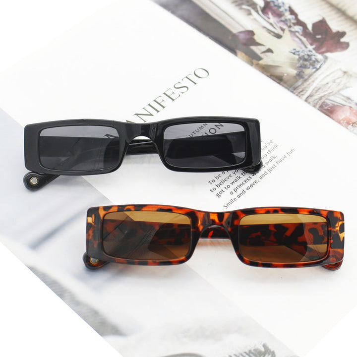 Women's fashion rectangular sunglasses with textured frame Kalsten