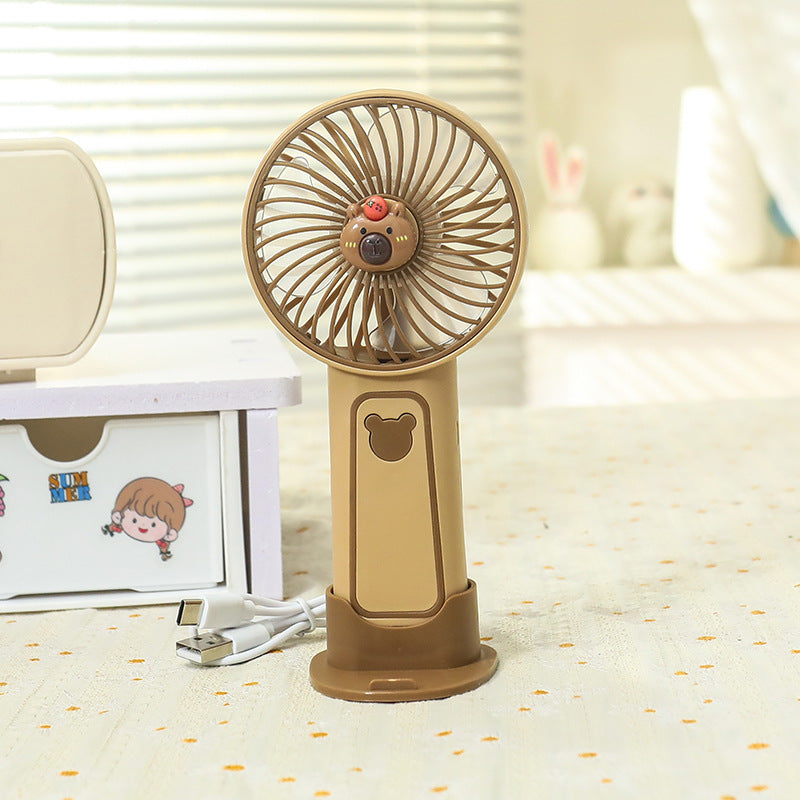 Women's Portable Mini Fan in Charming Bear Design Kalsten
