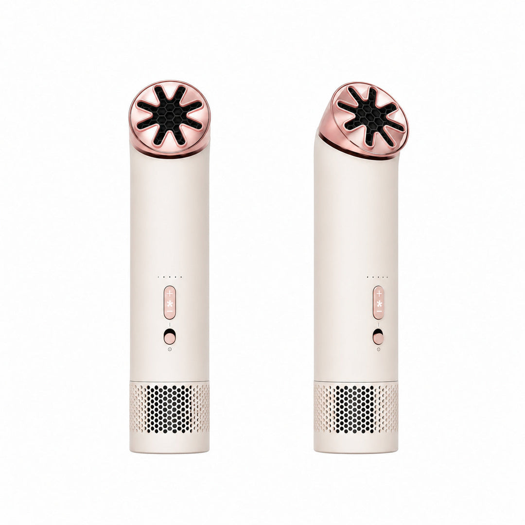 Ladies cordless travel hairdryer with diffuser attachment, ion care and quiet motor Kalsten