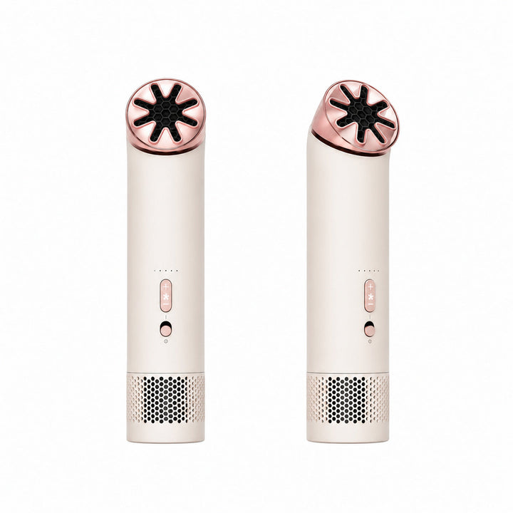 Ladies cordless travel hairdryer with diffuser attachment, ion care and quiet motor Kalsten