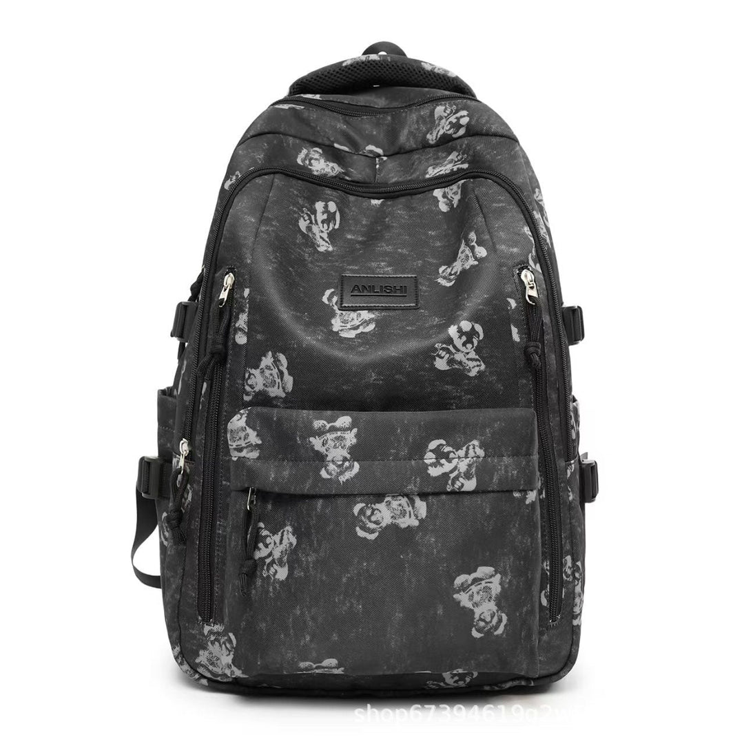Versatile Graphic Printing Backpack Kalsten