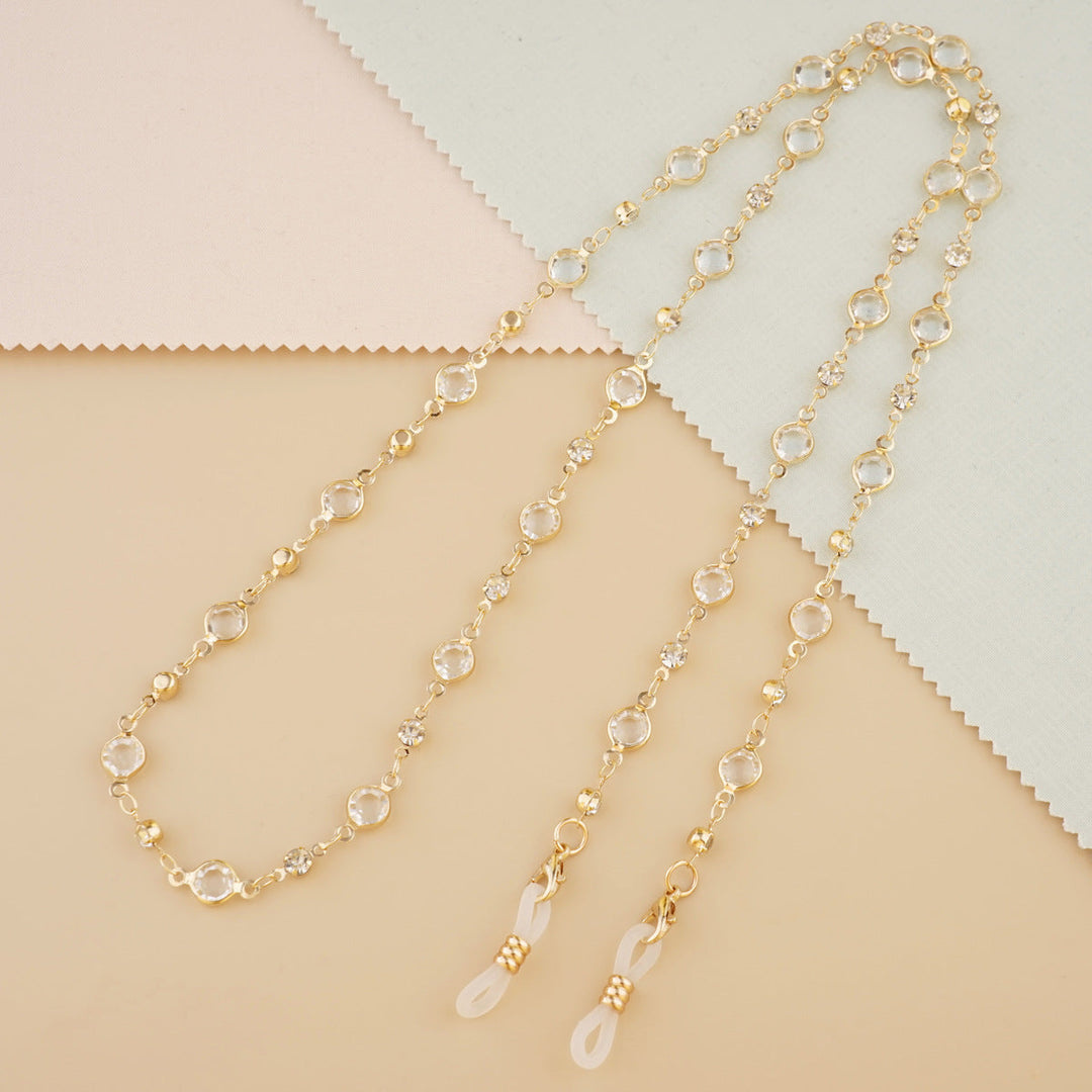 Decorative Gemstone Eyewear Chain Kalsten
