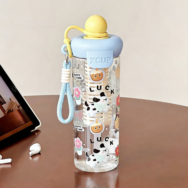 Women's playful water bottle with integrated fruit filter Kalsten