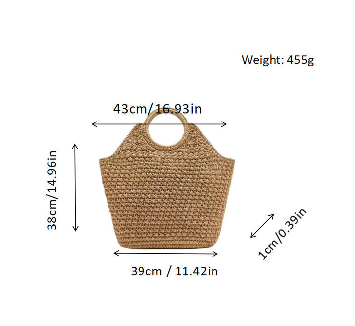 Basket bag in modern design Kalsten