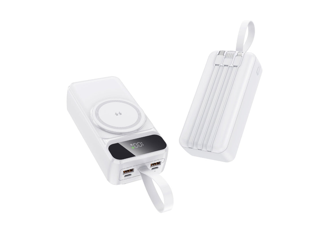 Portable Wireless Powerbank with Intelligent Charging Management and Digital Display Kalsten