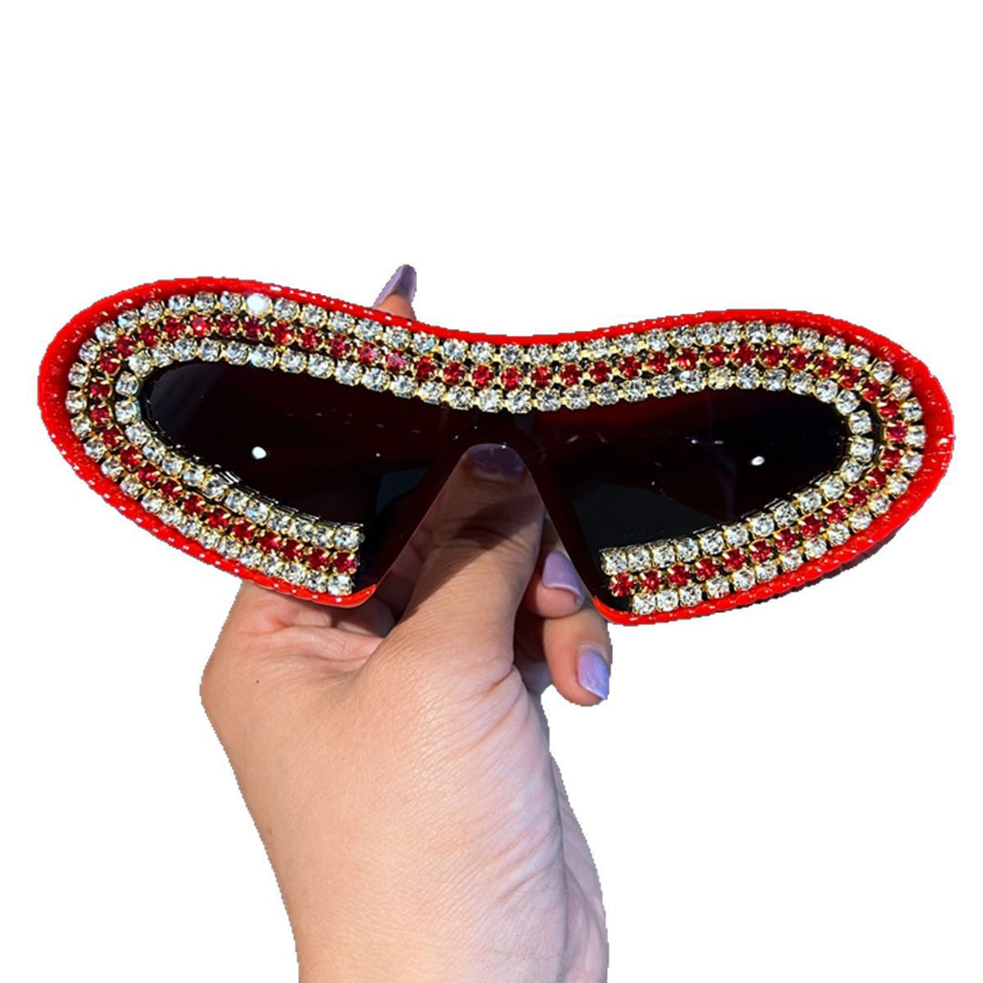 Ladies Glamorous Sunglasses with Sparkling Crystal Frame Kalsten 1780939152
