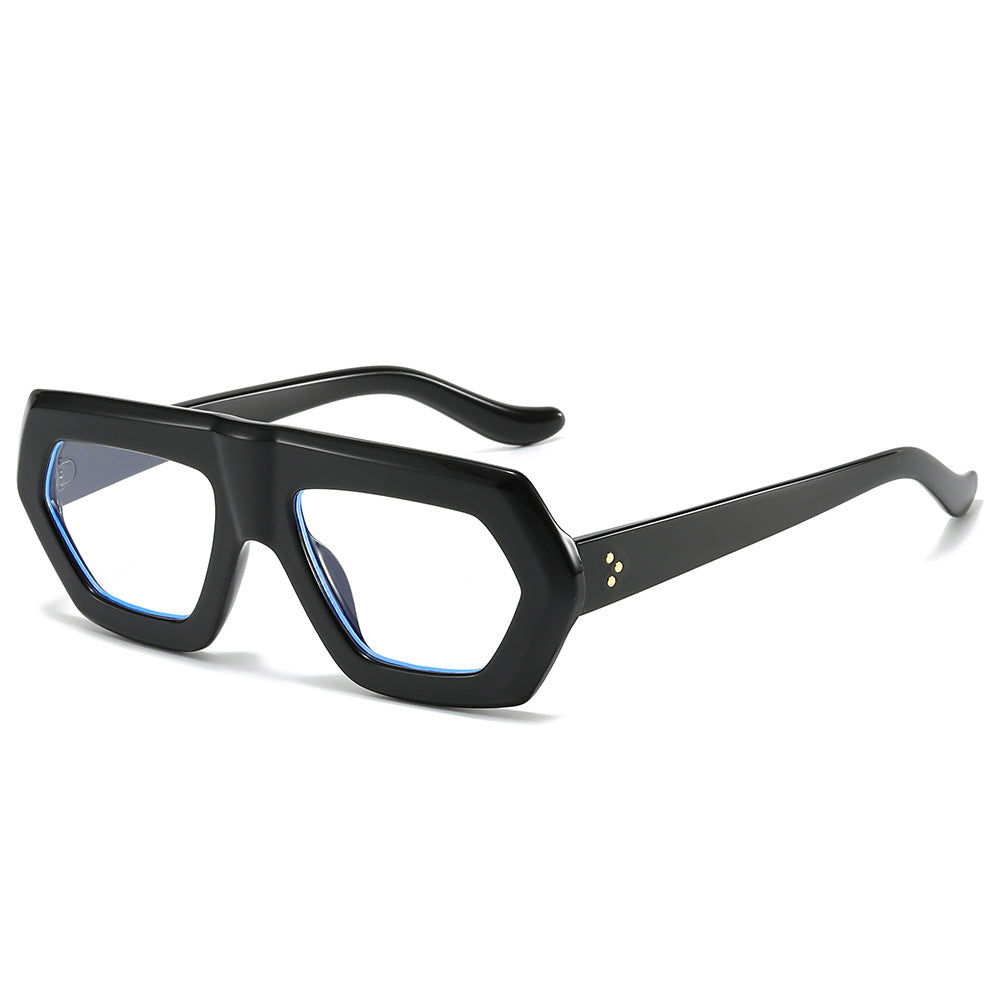 Women's fashionable optical glasses in extravagant hexagon design Kalsten