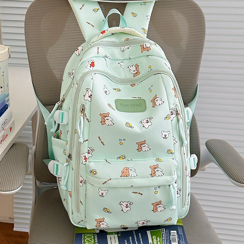 Cute Animal Character School Backpack