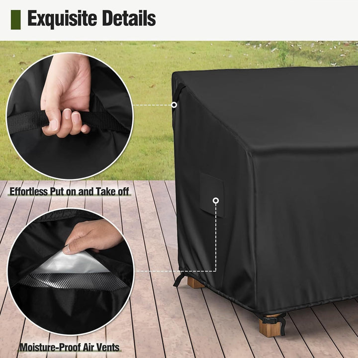 Weatherproof cover for garden benches Kalsten
