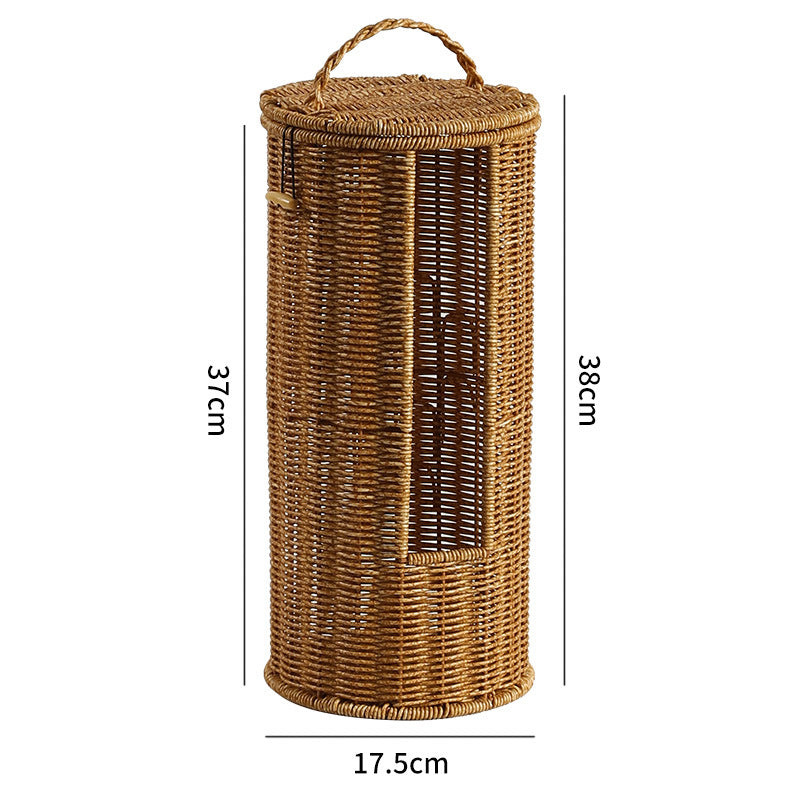 Decorative Woven Storage Cylinder Kalsten