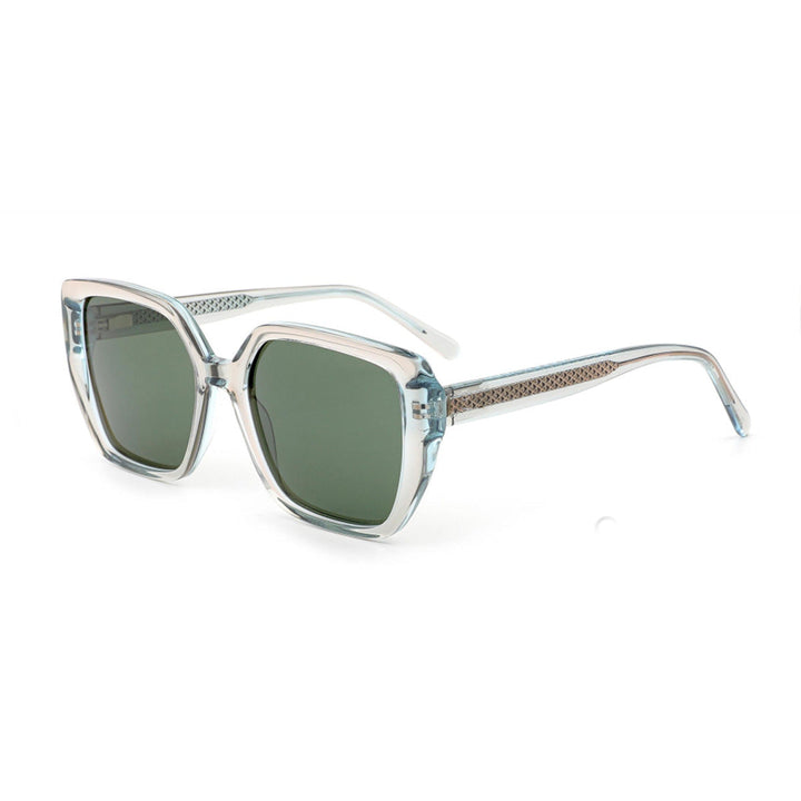 Ladies large square sunglasses with innovative frame and polarized lenses Kalsten