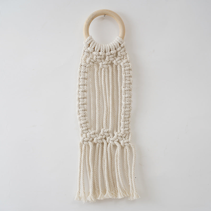 Macrame Photo Frame Wall Hanging Organizer Acalora