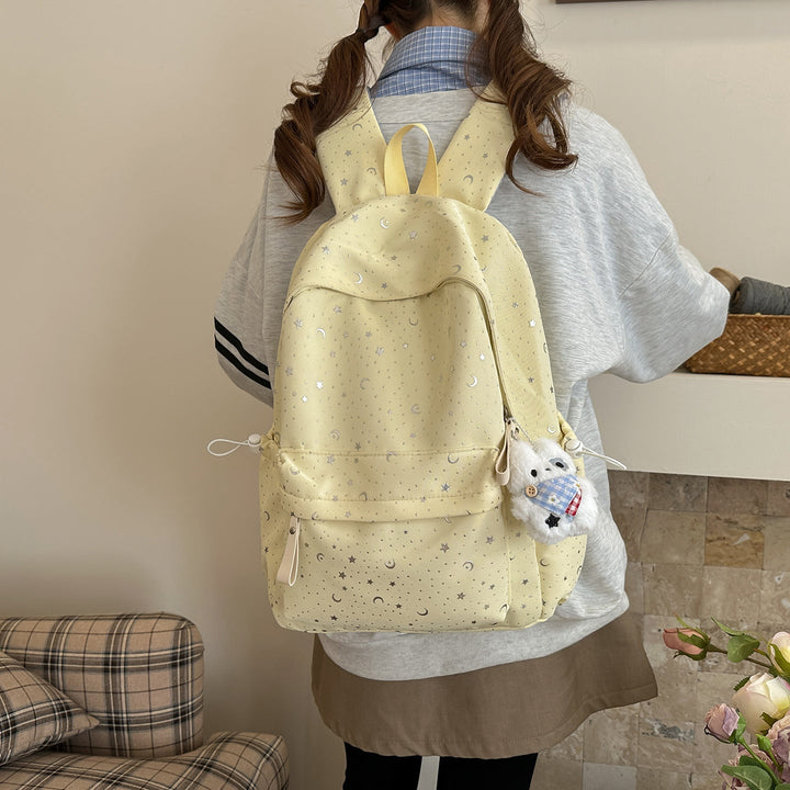 Whimsical Star-Patterned Backpack Kalsten