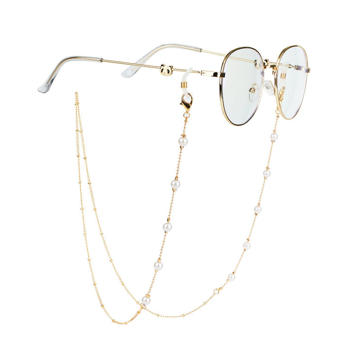 Elegant Glasses Chain with Pearls and Accents Kalsten