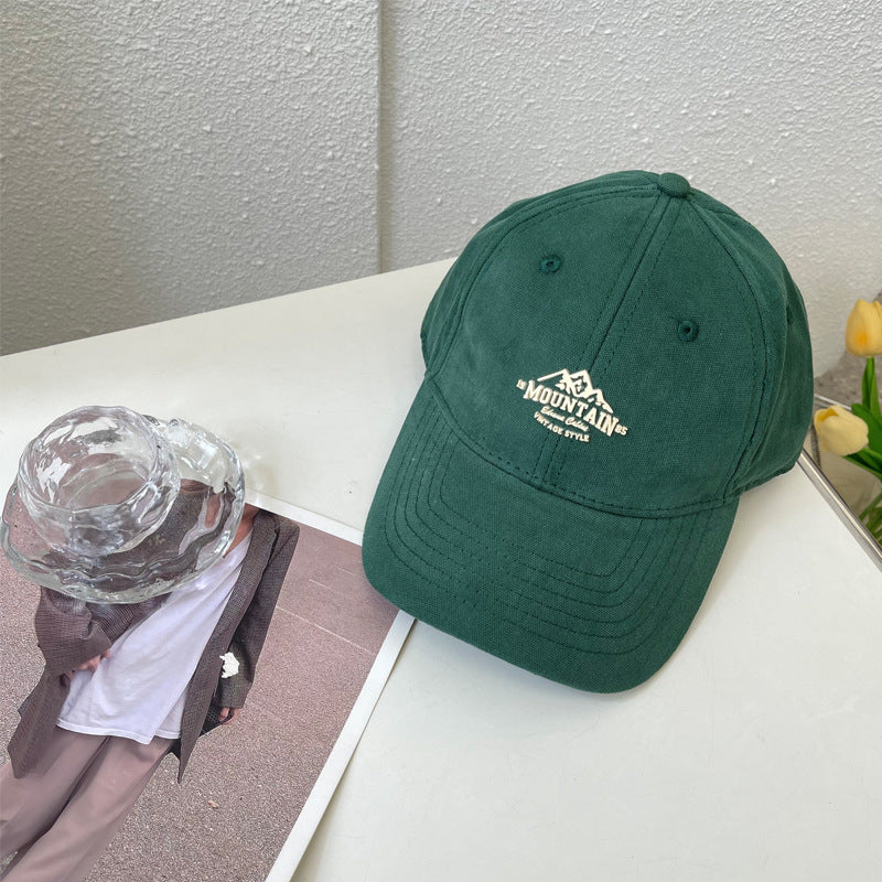 Men's Vintage-Inspired Mountain Graphic Baseball Cap Kalsten