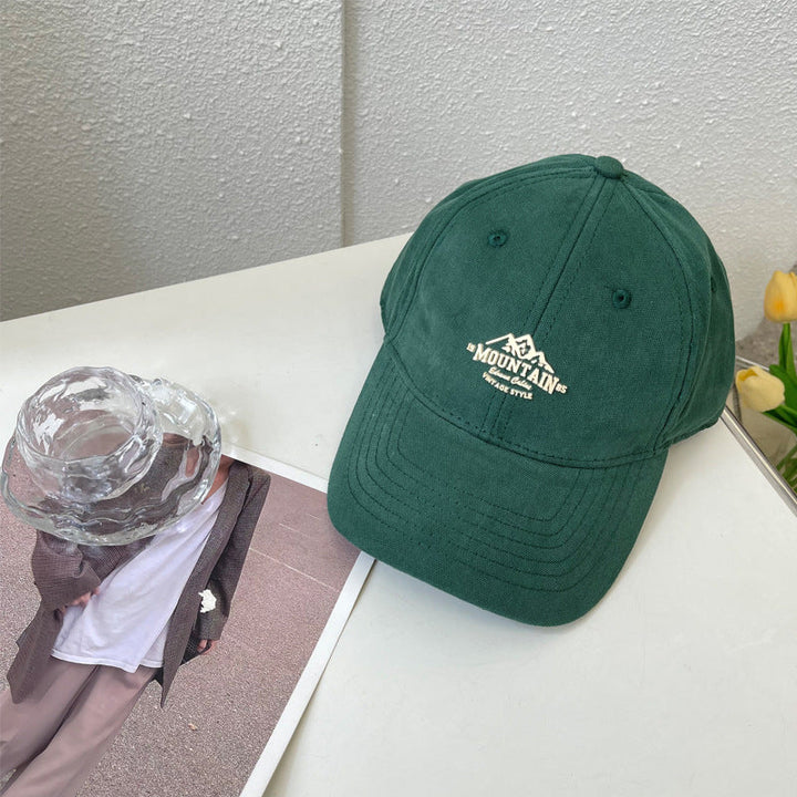 Men's Vintage-Inspired Mountain Graphic Baseball Cap Kalsten
