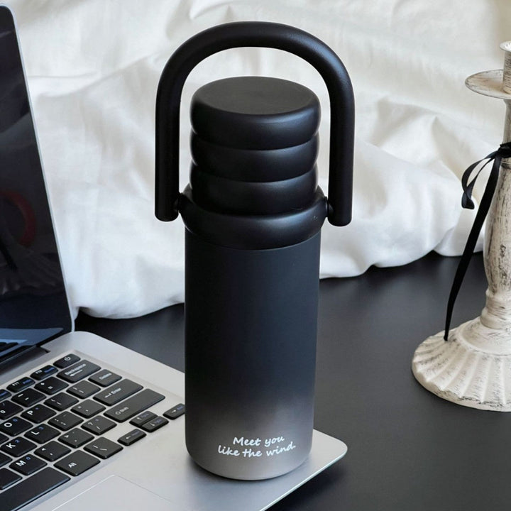 Women Practical Drinking Bottle with Stylish Lid Kalsten