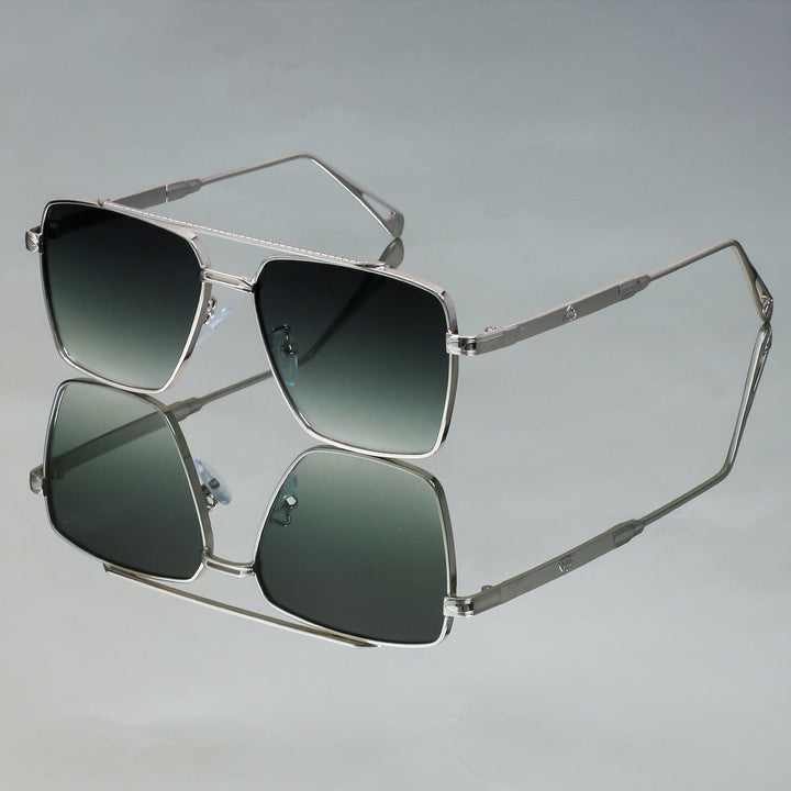 Women's oversized sunglasses with elegant metal frame Kalsten