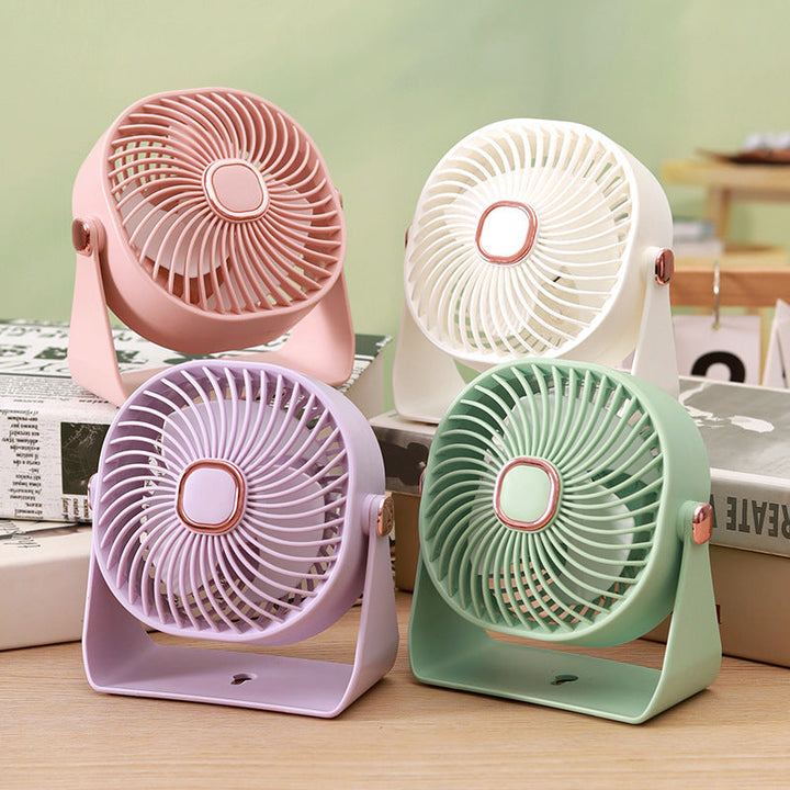 Ladies portable mini table fan with vibration dampening Kalsten