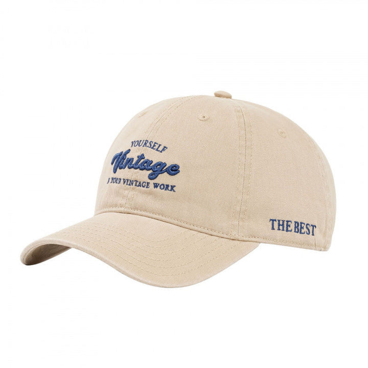 Women's Vintage-Inspired Embroidered Baseball Cap Kalsten