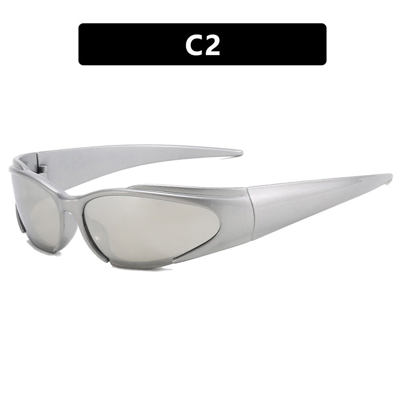 Ladies sporty UV protection sunglasses with aerodynamic design Kalsten