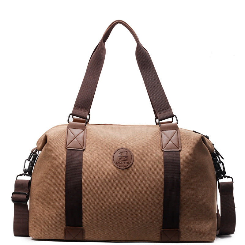 Sporty Duffel Bag With Multiple Compartments And Adjustable Shoulder Strap Kalsten