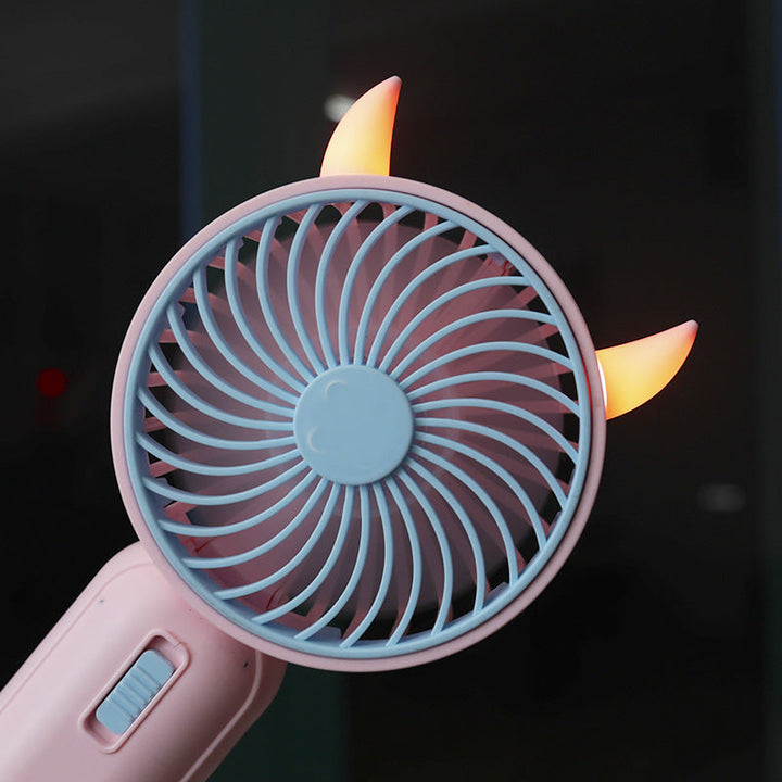 Women's Portable Handheld Fan with Cute Animal Design Kalsten