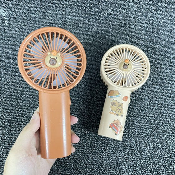 Unisex Portable Hand Fan with Cute Animal Design and USB Charging Function Kalsten