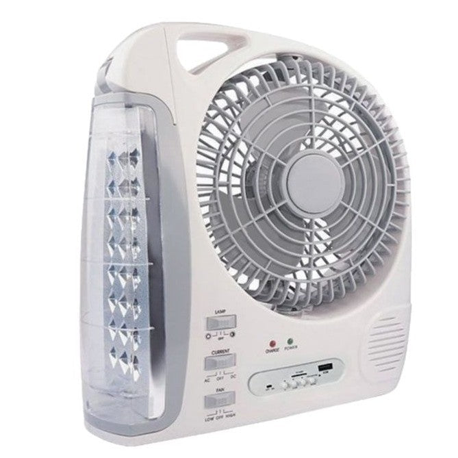 Women's Portable Fan with LED Lamp and USB Connection Kalsten