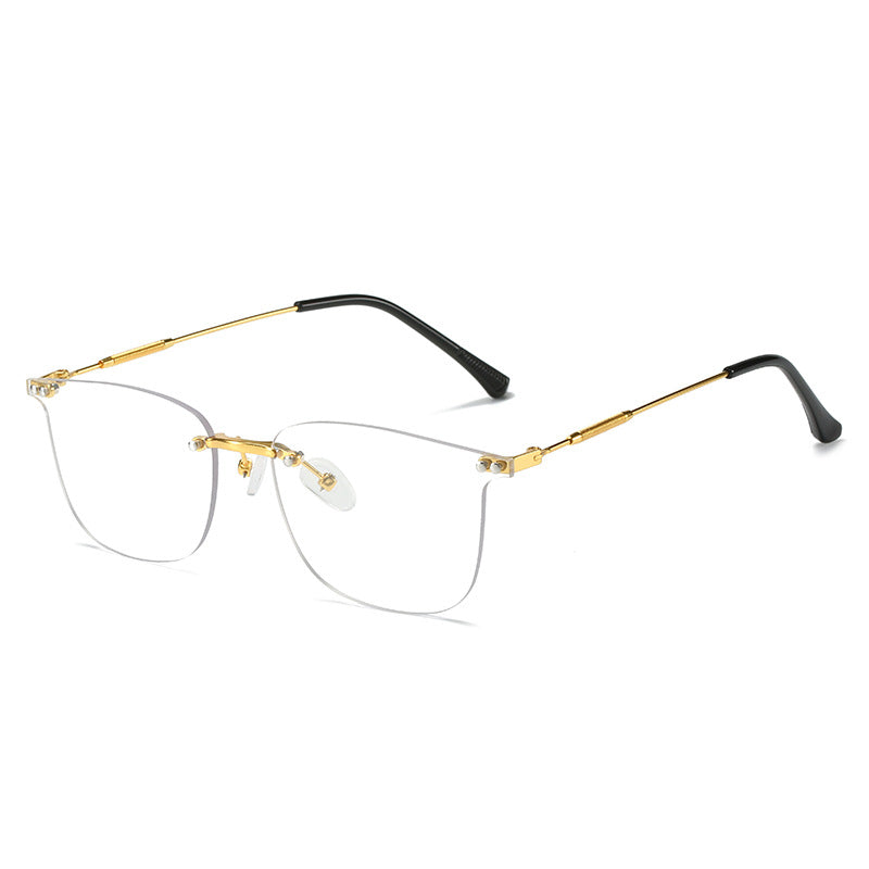 Ladies stylish geometric sunglasses with modern glass elements Kalsten