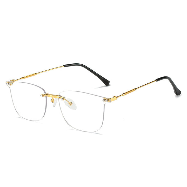 Ladies stylish geometric sunglasses with modern glass elements Kalsten