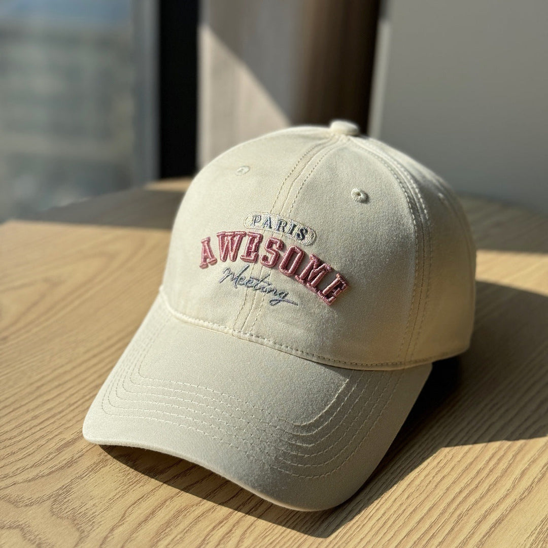 Women's Vintage-Inspired Adjustable Baseball Cap Kalsten
