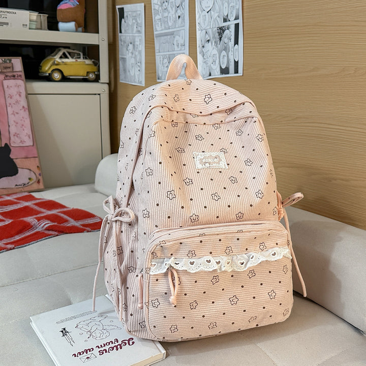 Decorative Embellished School Backpack