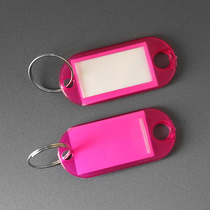 Unisex Label Tag with Clear View Window Kalsten