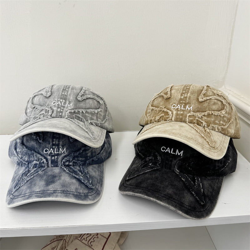 Women's Distressed Graphic Baseball Cap Kalsten